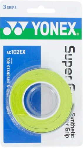 Yonex overgrip Wet Super Grap (3) Vert agrume