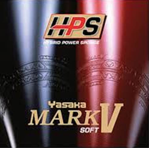 Revêtement Yasaka Mark V HPS Soft Rouge
