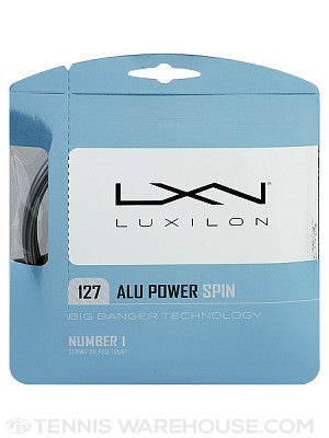 Luxilon Big Banger Alu Power Spin 127/16L Argent