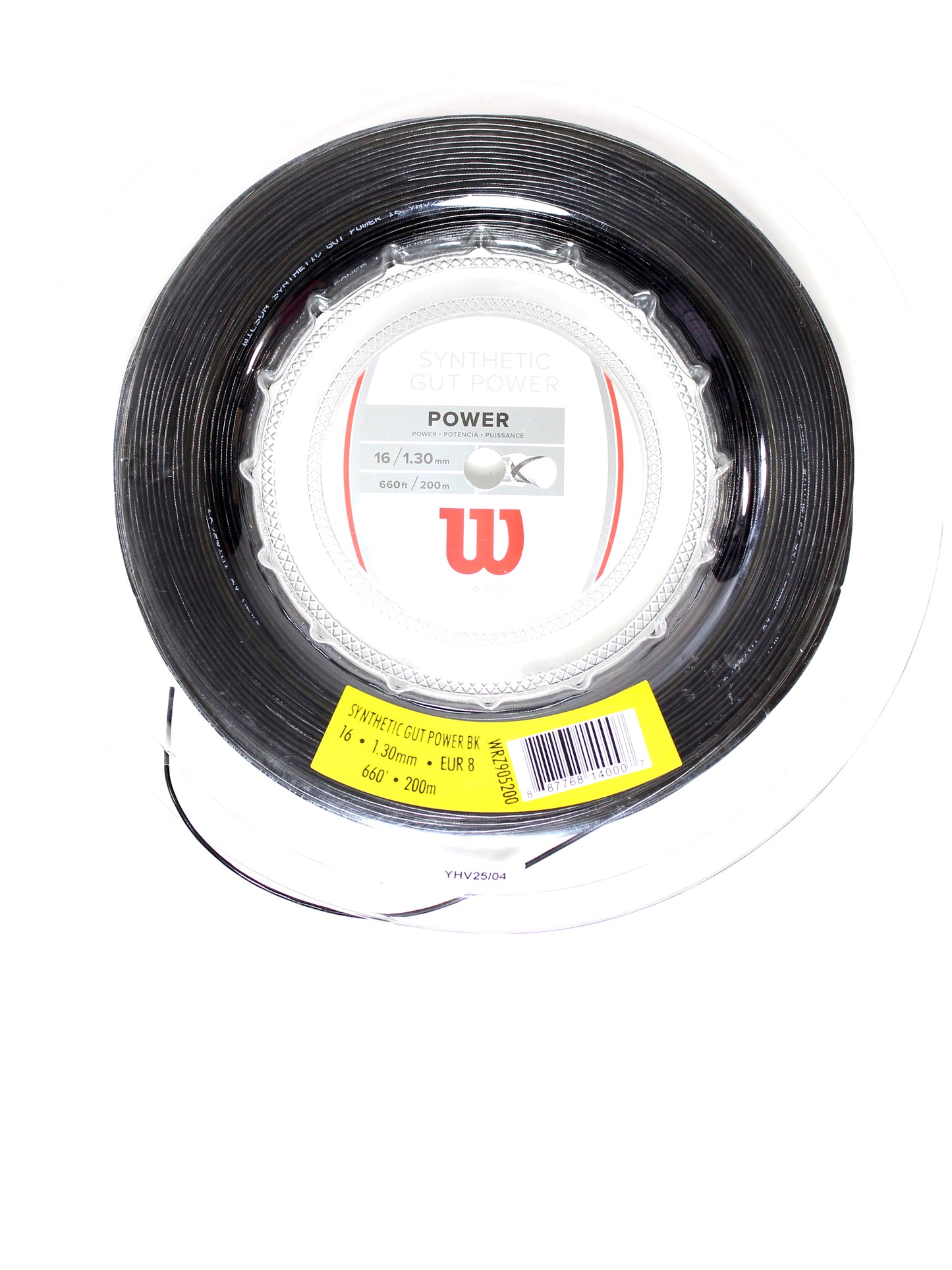 Wilson reel Synthetic Gut Power 130/16 Black (200M)
