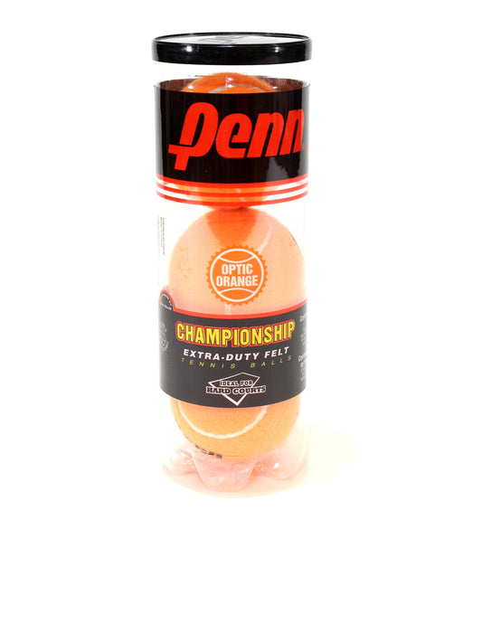 Penn balles Championship X-DUTY orange (tube de 3)