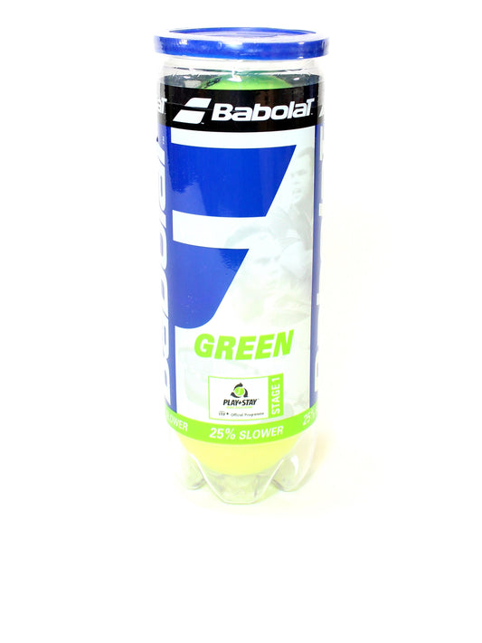 Babolat balles junior verte (tube de 3)