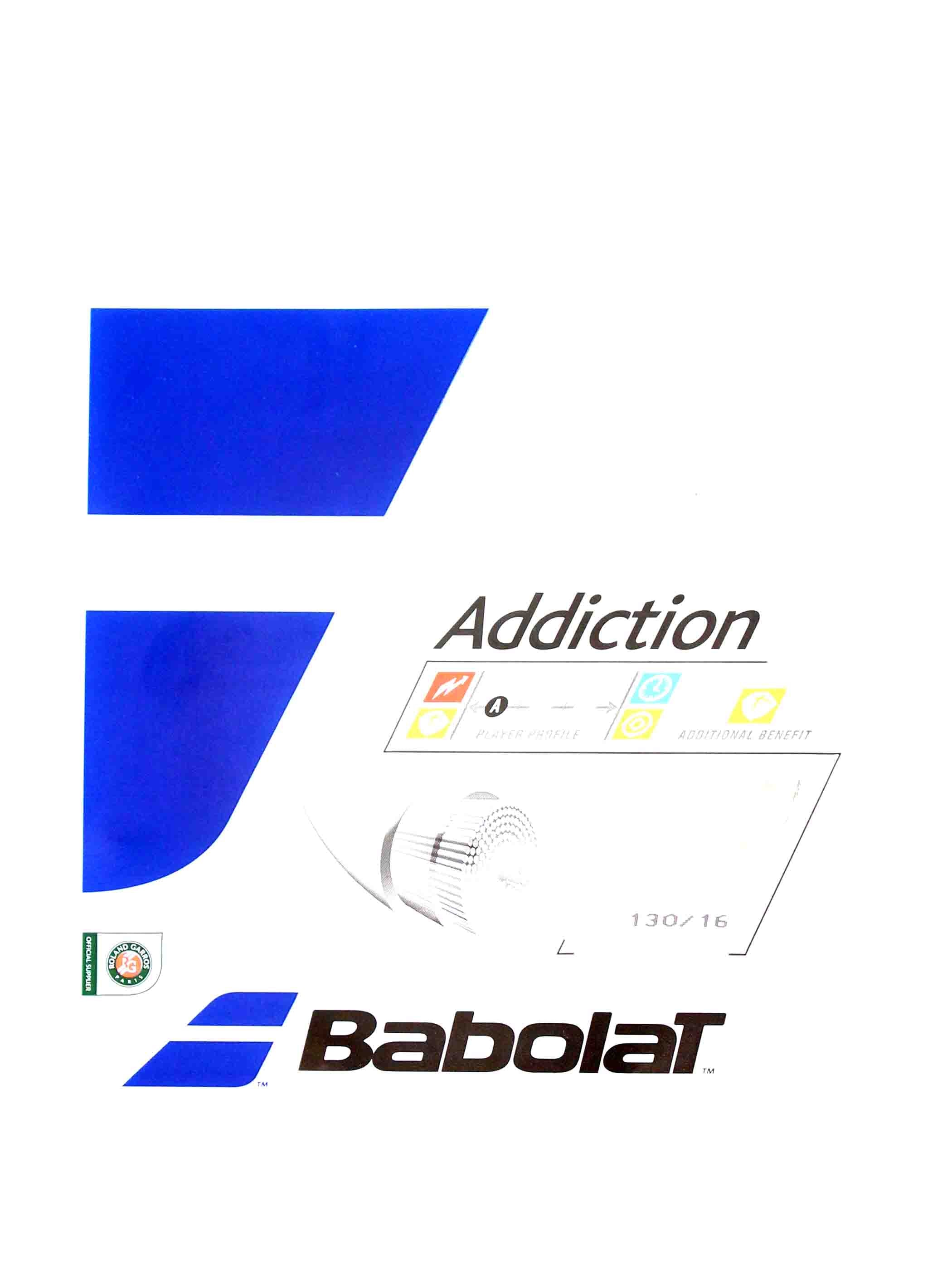 Babolat Addiction 130 16 Natural Tenniszon