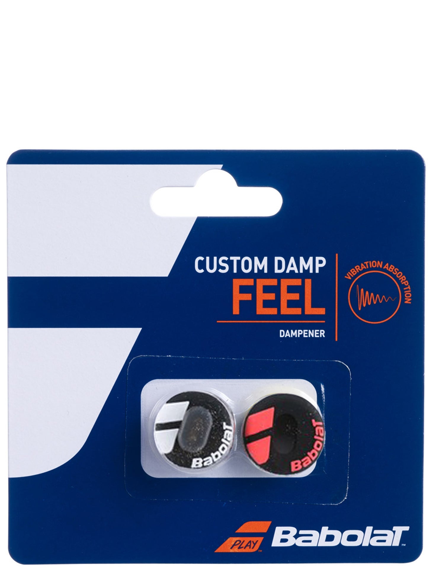 Babolat vibrastop Custom Damp x2 Noir/Rouge
