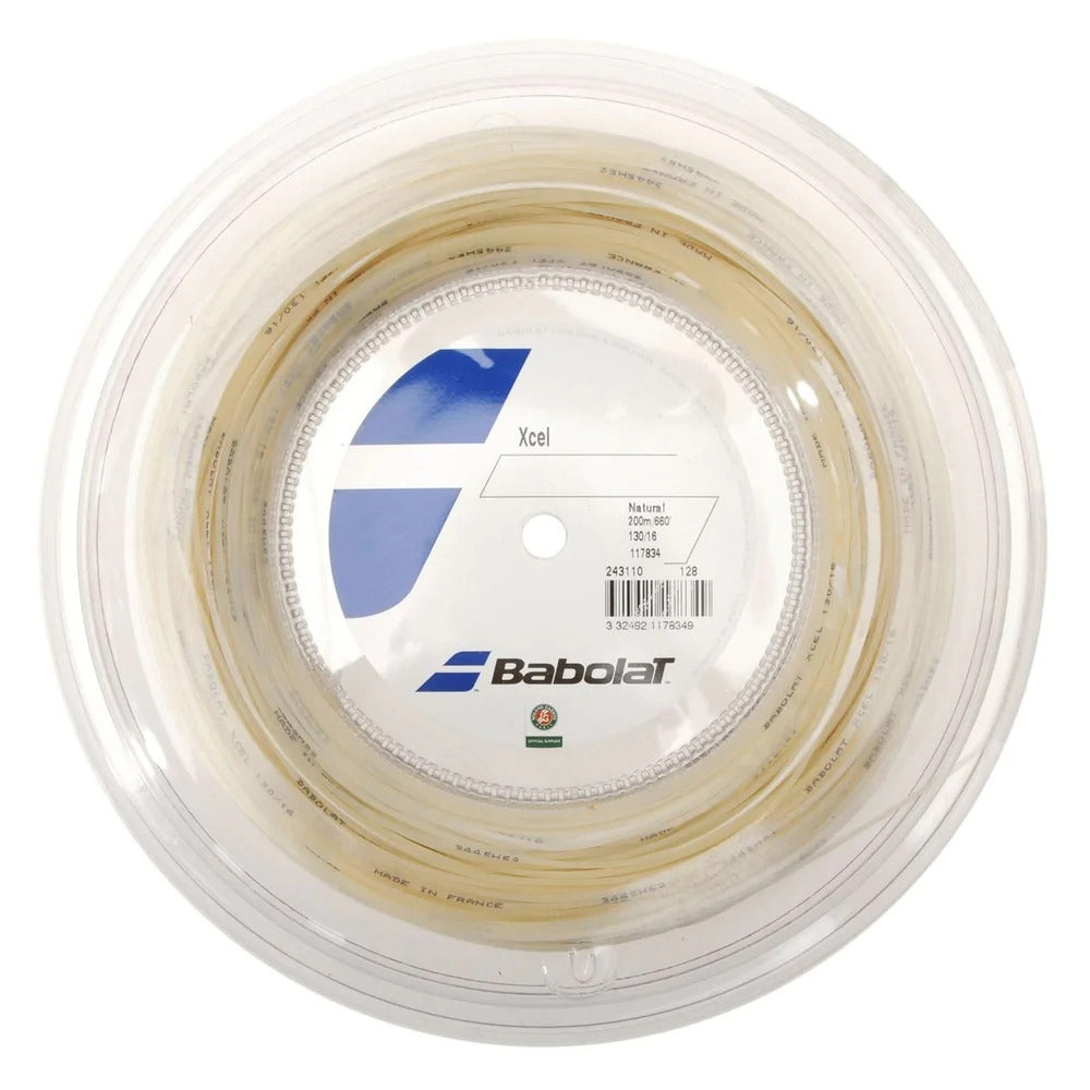 Babolat reel Xcel 130 16 Natural 200M