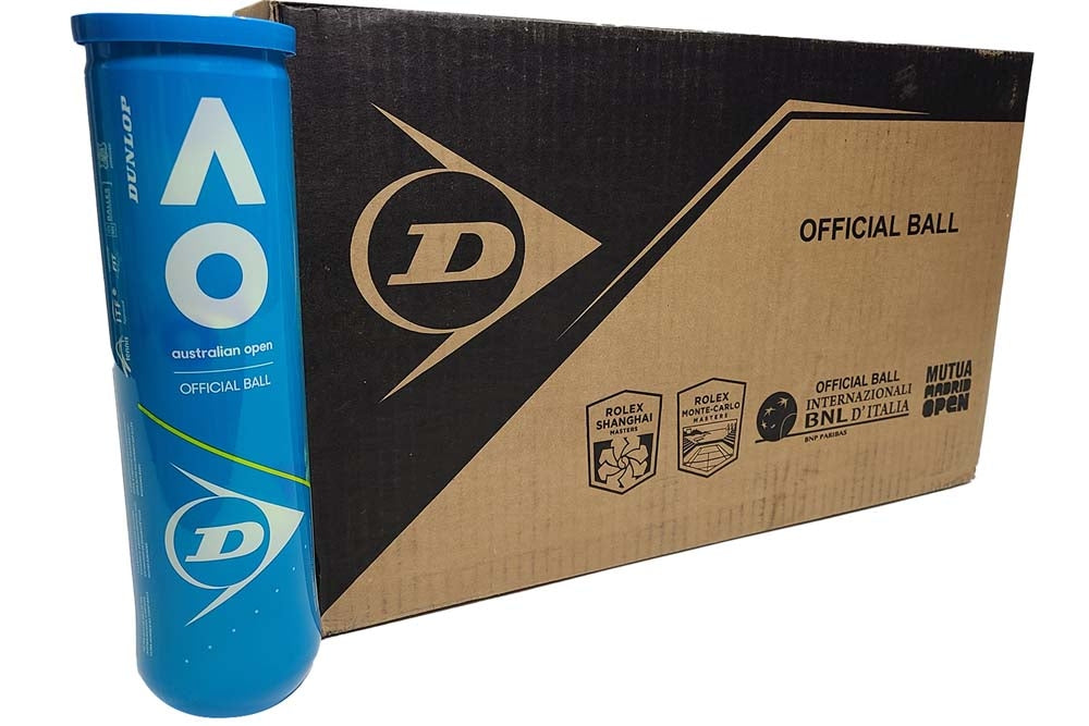 Dunlop balls Australian Open Extra-Duty Case (18 cans of 4)