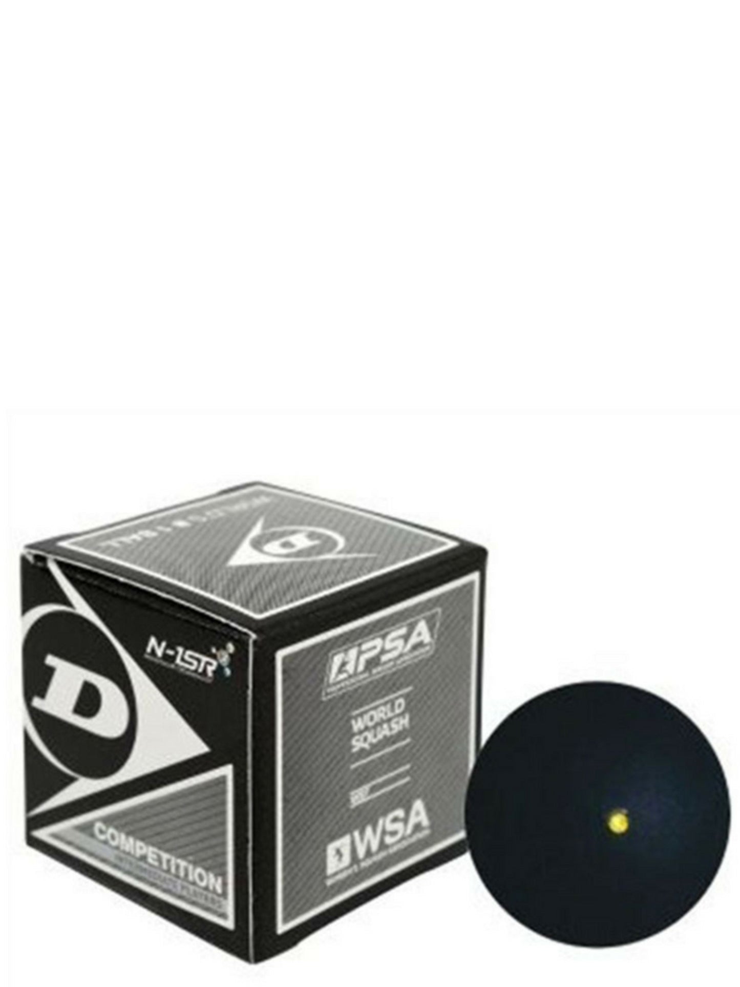 Dunlop balle squash comp. simple point jaune (unité)