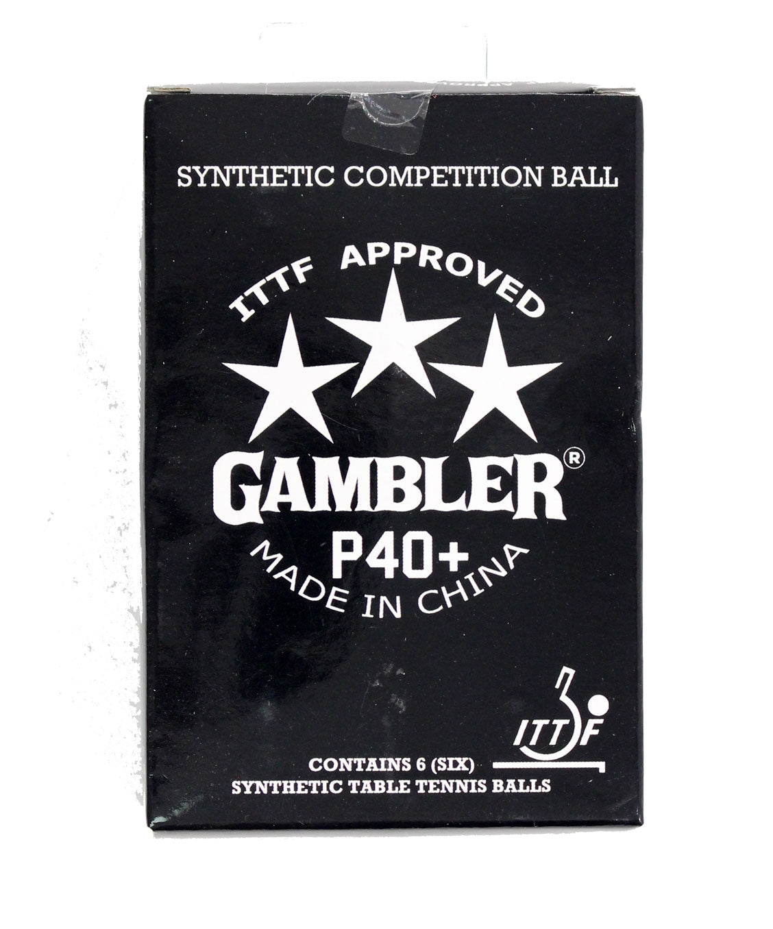 Gambler P40+ Balls White (6 pack)