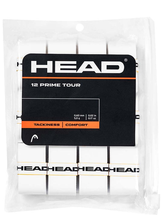 Head overgrip Prime Tour Blanc 12/pqt