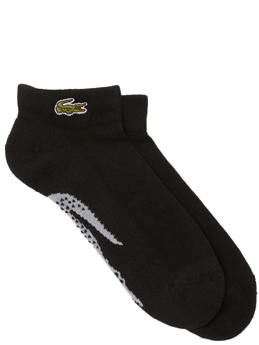 Lacoste Chaussettes basses en coton stretch avec marquage RA4188-51-SNP