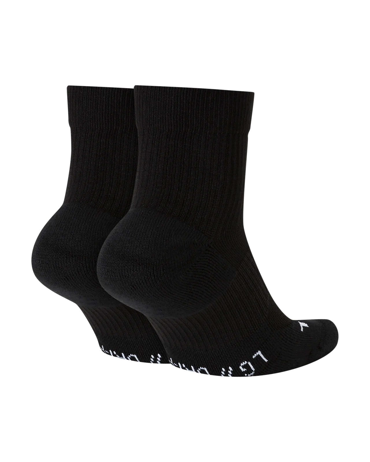 Nike Court Multiplier Max Ankle Socks CU1309 (2 pairs) Black - Tenniszon