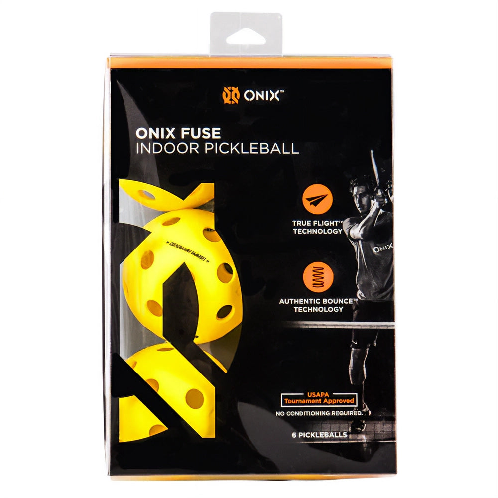 Onix balles Fuse intérieure (pqt 6) jaune