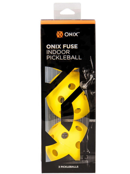 Onix balles Fuse Intérieure (pqt 3) jaune