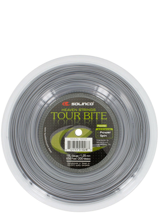 Solinco roulette Tour Bite 16L Argent (200M)