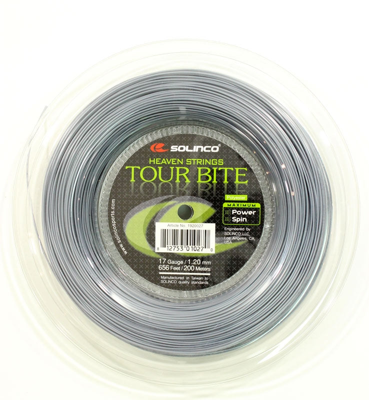 Solinco reel Tour Bite 17 Silver (200M)