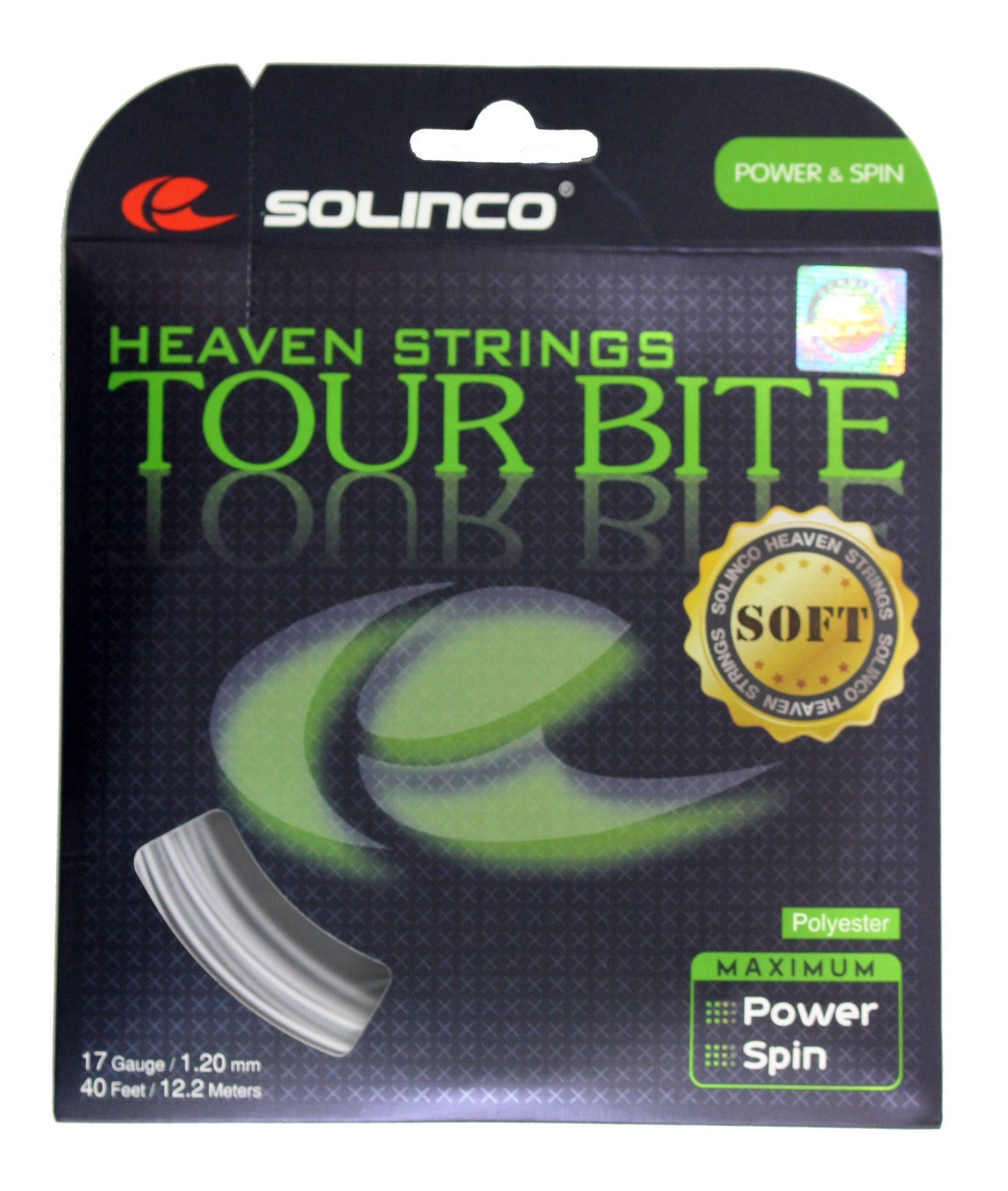 Solinco Tour Bite 17 Soft Argent