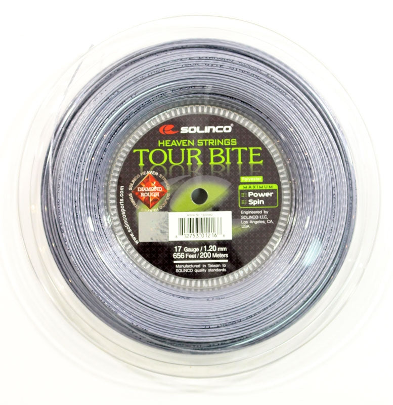 SOLINCO Tour Bite Tennis String Reel (17 / 1.20mm, 200 m)