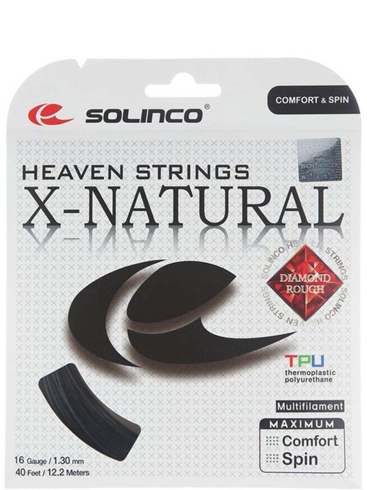 Solinco X-Natural 16 Noir