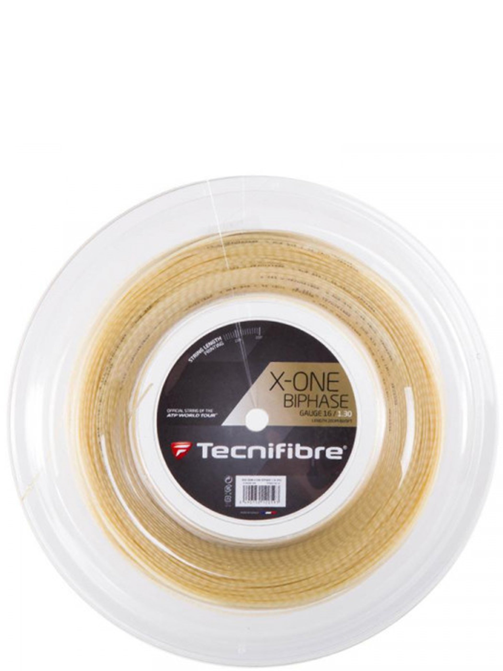 Tecnifibre reel X-One Biphase 130/16 Natural (200M)