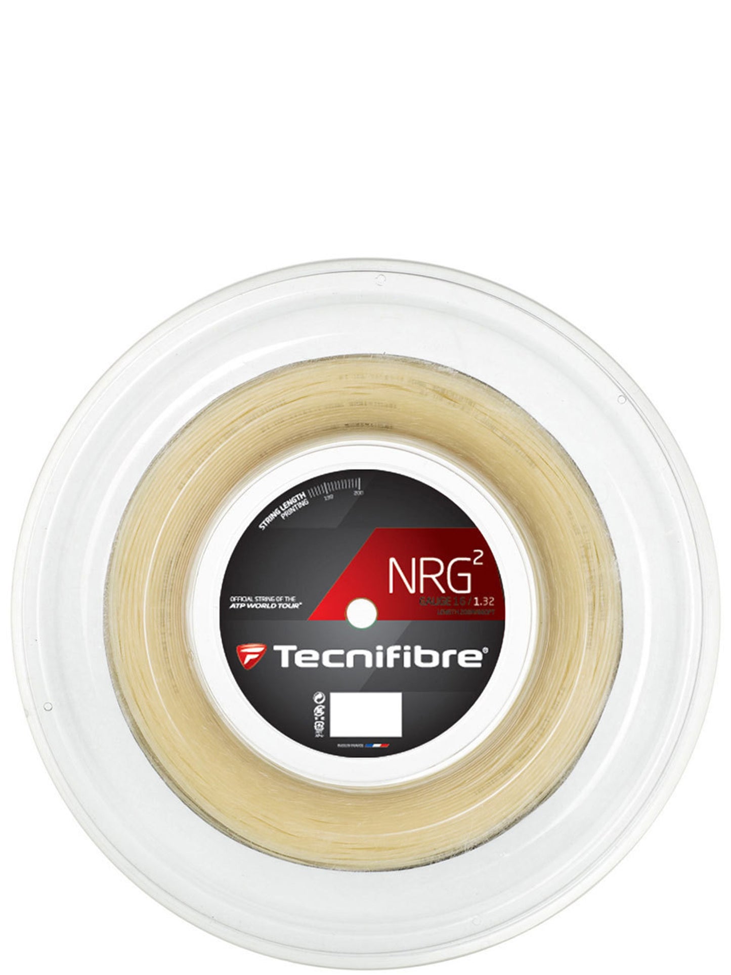 Tecnifibre reel NRG² 132/16 Natural (200M)