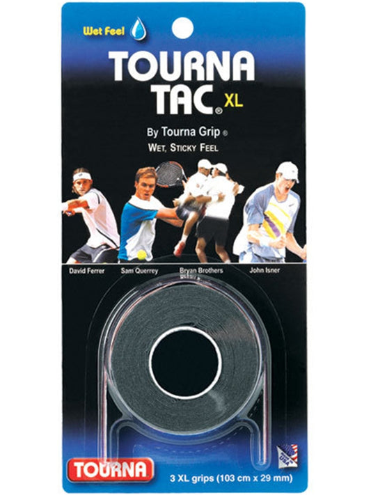 Unique overgrip TOURNA TAC XL (3) Noir