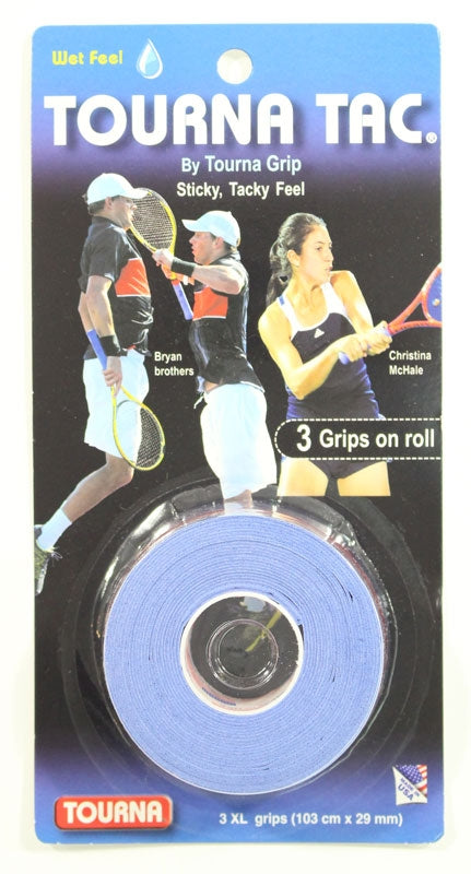 Unique overgrip TOURNA TAC XL (3) Blue