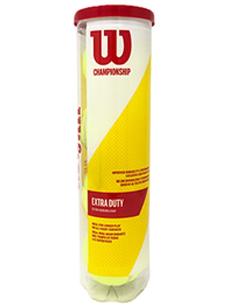 Wilson balles Championship X-DUTY (tube de 4)