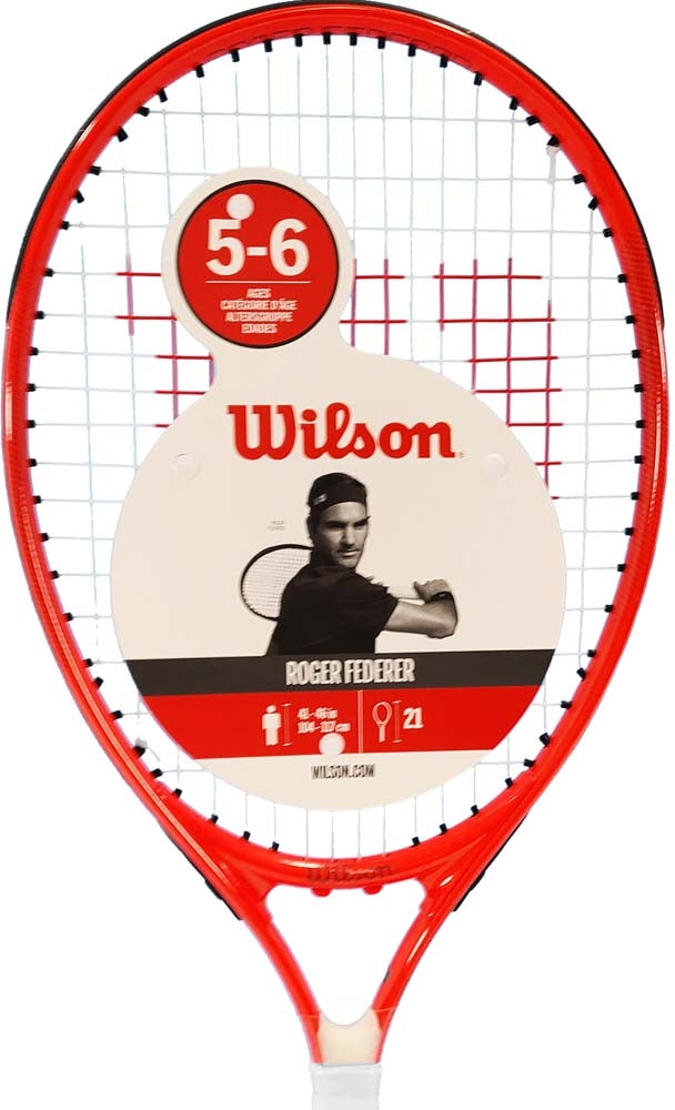 Wilson Federer Junior 21 Cordée Rouge (WR054110)