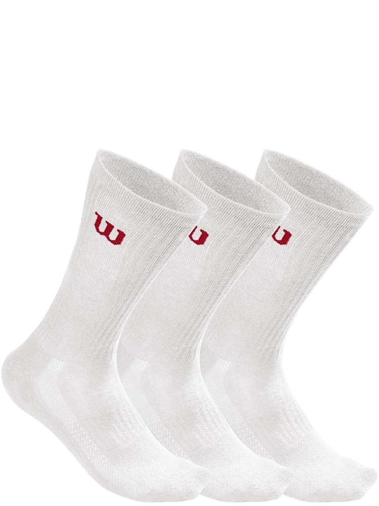 Wilson Men's Crew Sock (3pk) WRA803001