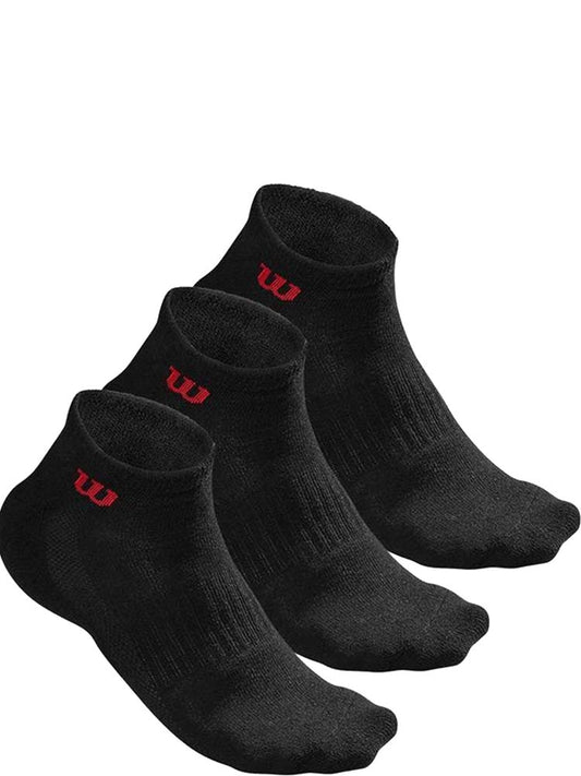 Wilson bas Quarter Sock pour homme (3pr) WRA803102