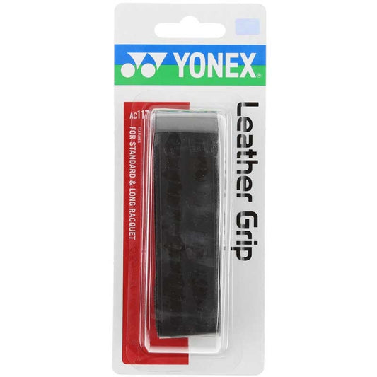 Yonex Grip en cuir AC117 Noir (Badminton)