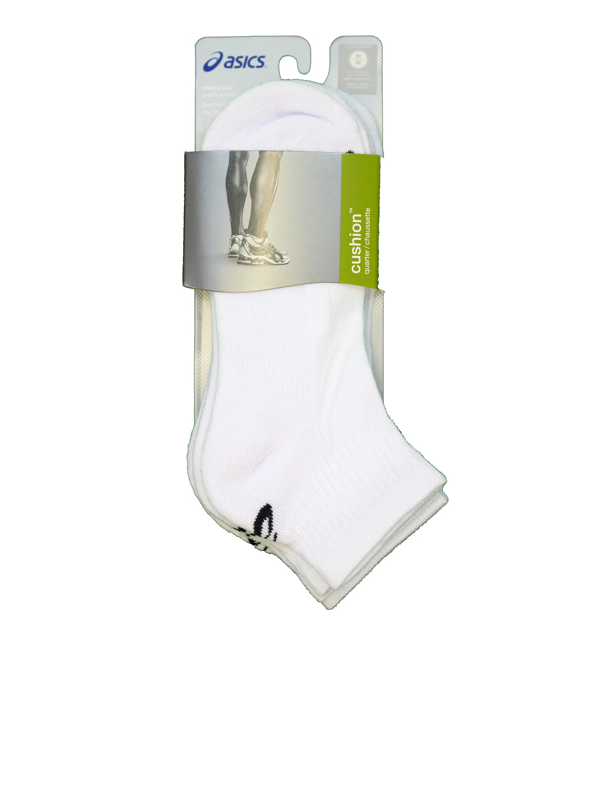 Asics Cushion Quarter socks ZK2360-01 White - Tenniszon