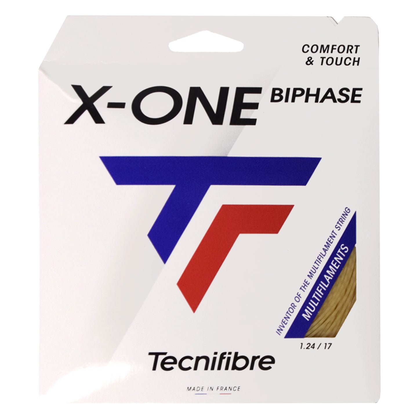Tecnifibre X-One Biphase 124/17 Naturel