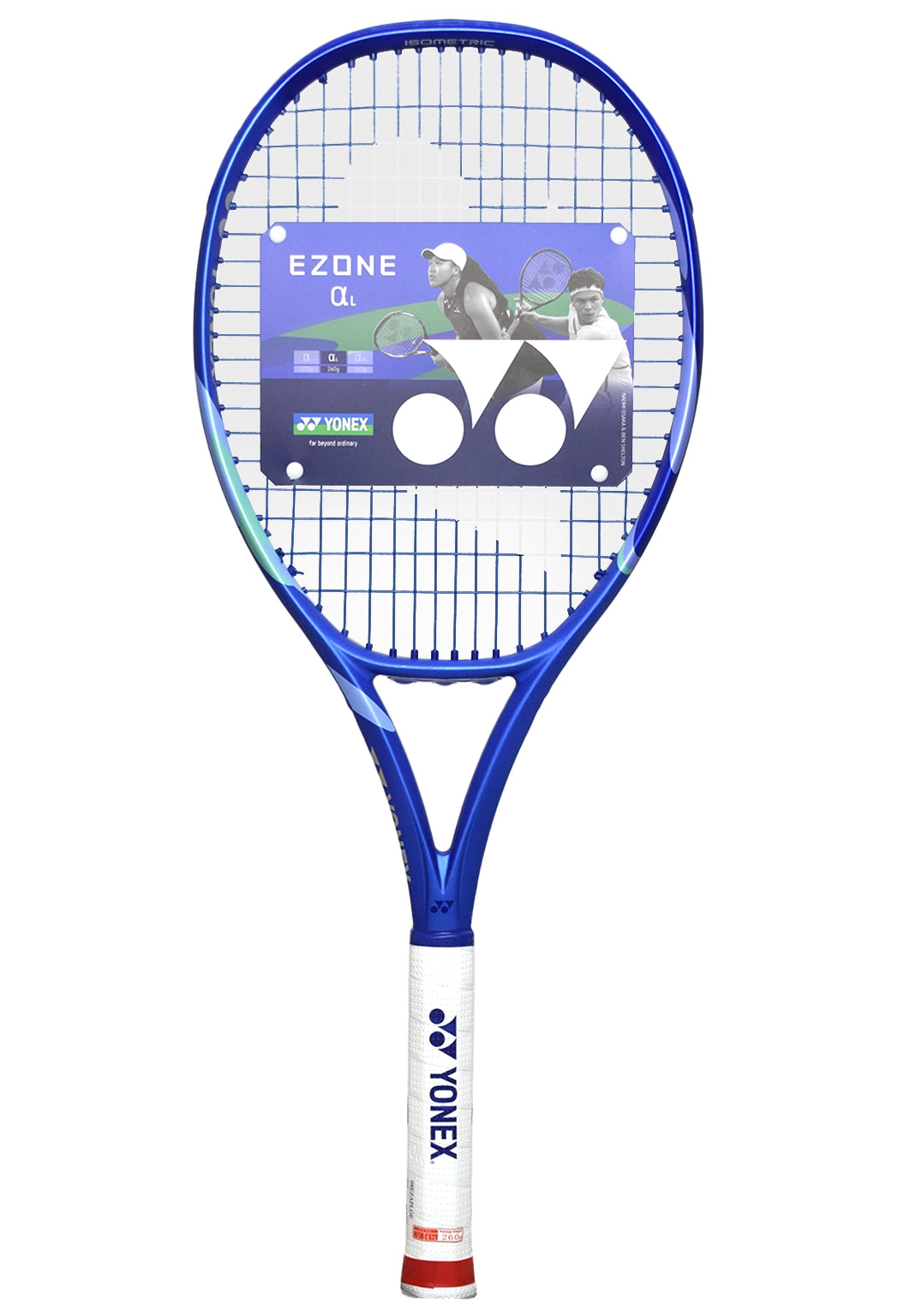 Yonex EZONE Alpha 100L - 260g Blast Blue Strung (8TH GEN.)
