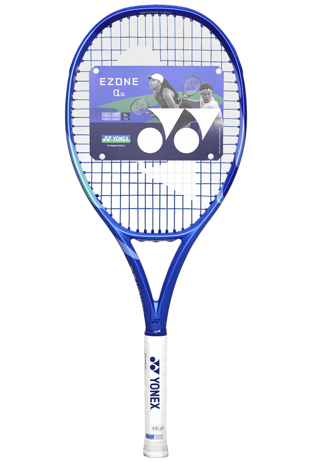 Yonex EZONE Alpha 100SL - 245g Blast Blue Strung (8TH GEN.)