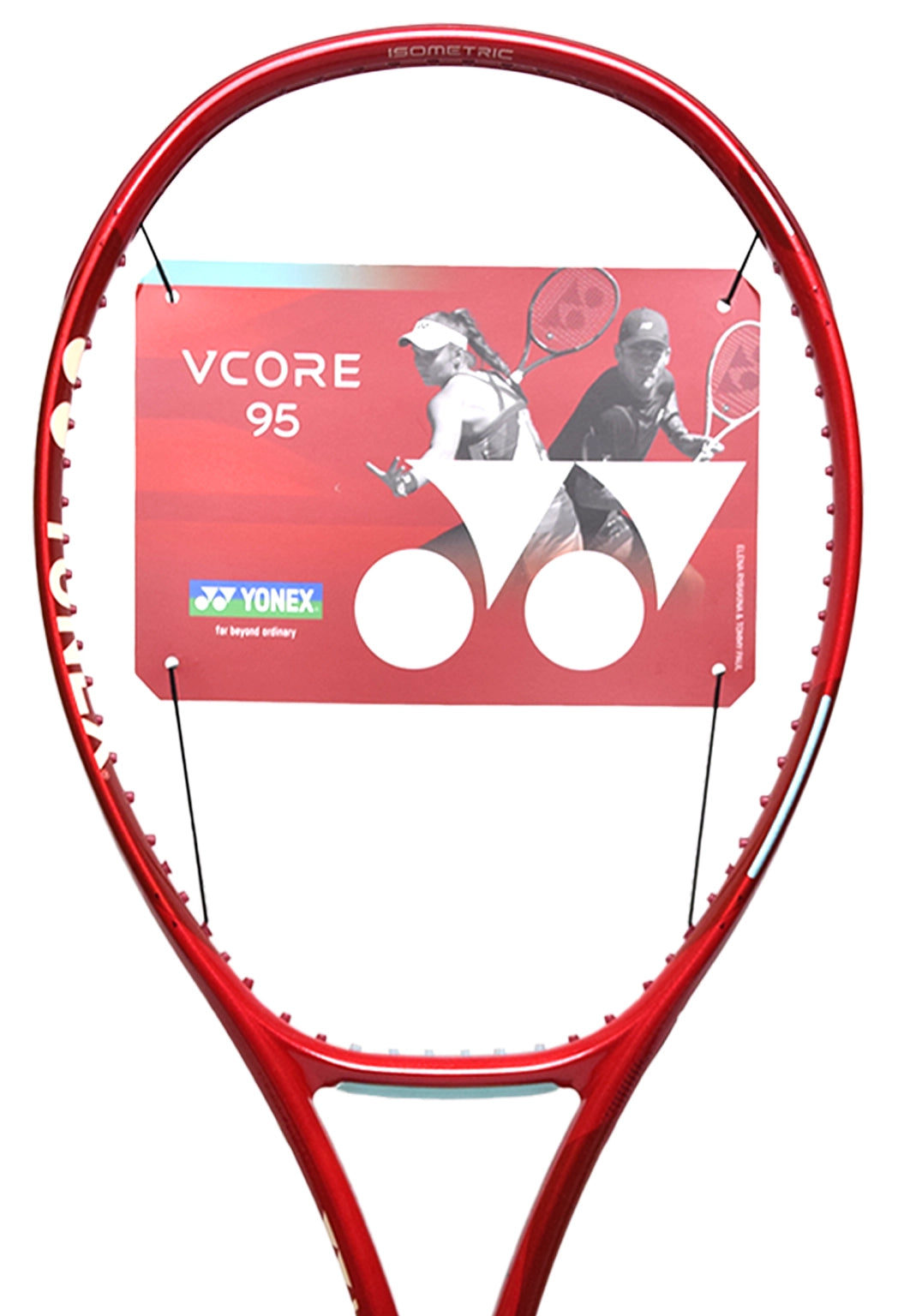 Yonex VCore 95 Unstrung (8th Gen) Ruby Red