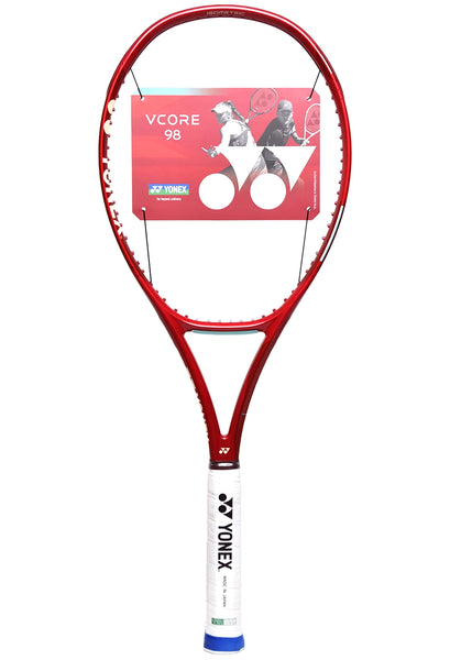 YONEX VCORE 98 レッド/ホワイト 2本セット Yonex VCORE 98+ 8th Gen Racquet | Tennis Warehouse