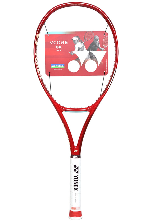 Yonex VCore 98 Tour Non cordée (8th Gen) Rouge Rubis
