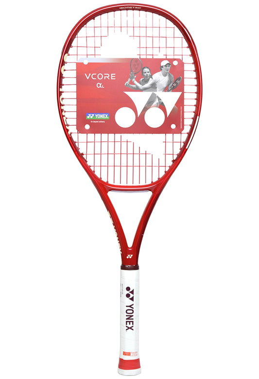 Yonex VCore Alpha 100 L 260g Cordée (8th Gen) Rouge Rubis
