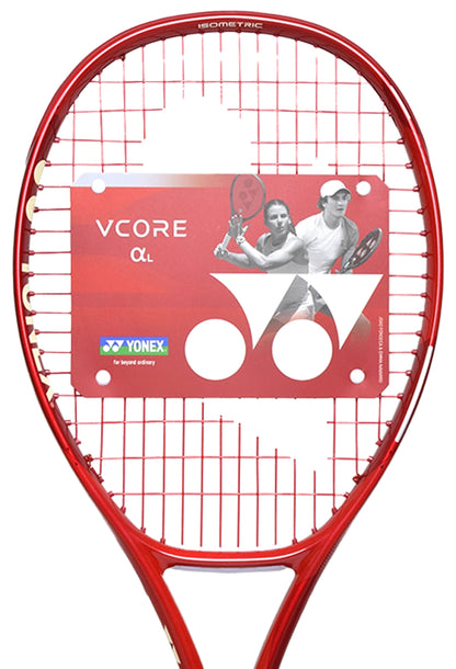 Yonex VCore Alpha 100 L 260g Cordée (8th Gen) Rouge Rubis