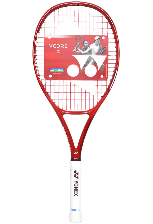 Yonex VCore Alpha 100 275g Cordée (8th Gen) Rouge Rubis