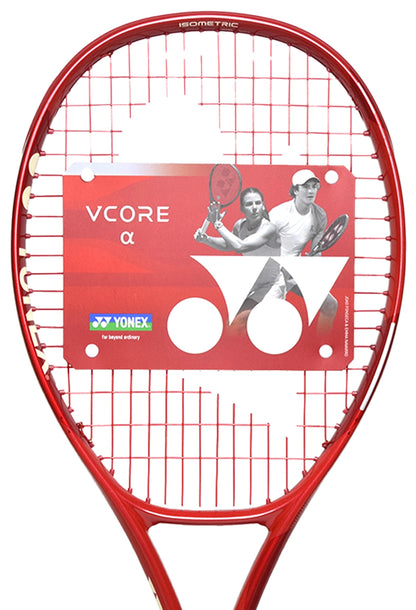 Yonex VCore Alpha 100 275g Cordée (8th Gen) Rouge Rubis