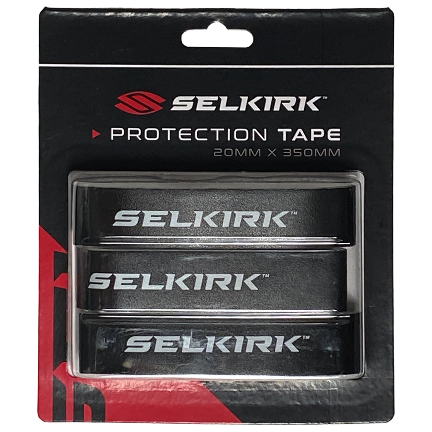 Selkirk Pickleball Paddle Protective Edge Guard Tape - Black 20mm