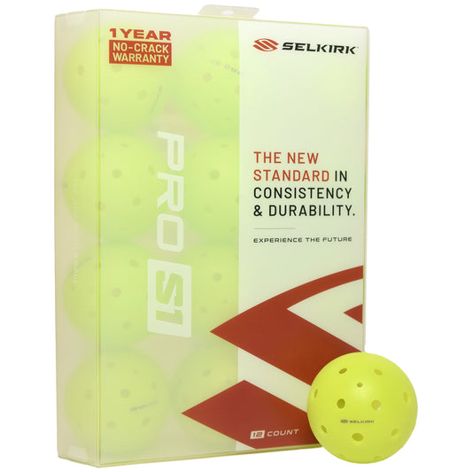 Selkirk Balles de pickleball Pro S1 (paquet de 12)