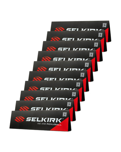 Selkirk Séparateur de terrain pour pickleball Barrière à balles - Lot de 10