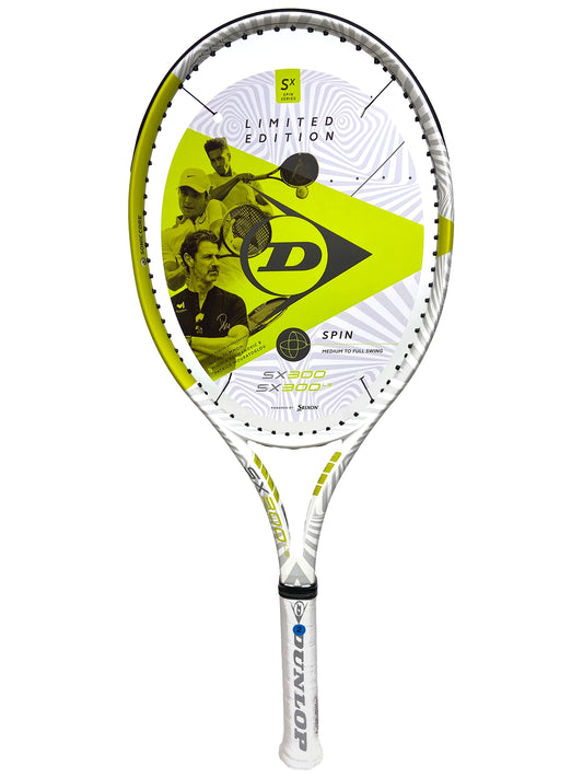 Dunlop SX 300 LS White Limited Edition Unstrung