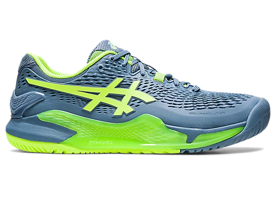 Asics Homme Gel Resolution 9 LARGE (2E) 1041A376-400