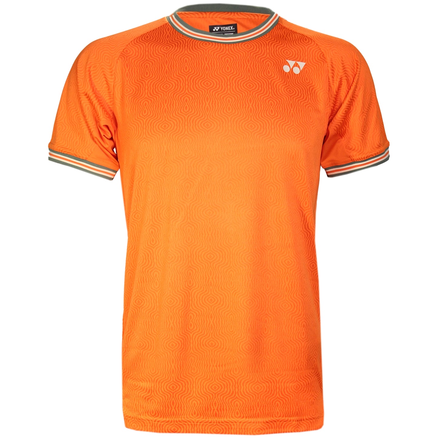 Yonex T-Shirt à col rond pour homme 10561 Orange - Wimbledon