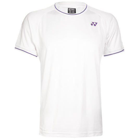 Yonex Men's Crew Neck Shirt 10561 White - Wimbledon