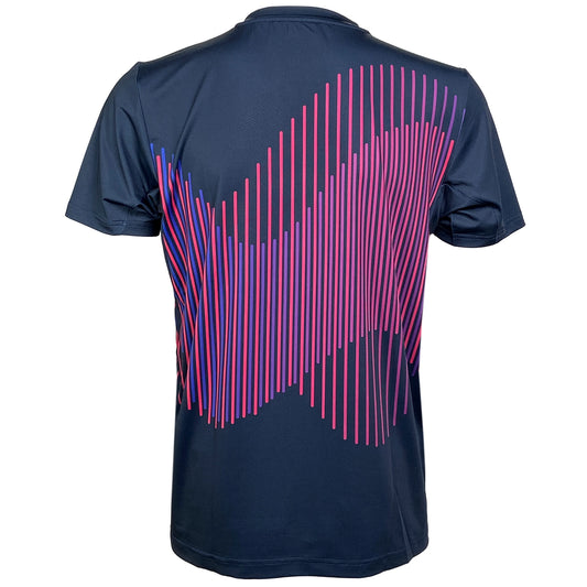 Yonex T-Shirt à col rond pour homme US Open 10562 - Bleu marine